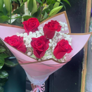 Red Roses and Baby Breath