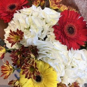 Hydrangeas bouquet