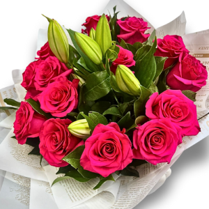 Fiery Passion Bouquet